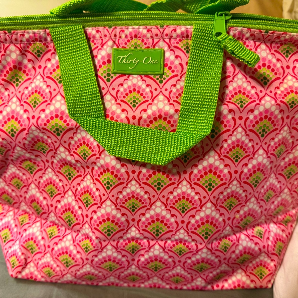 Thirty-one Insulated Thermal Tote!!!! Retired print!!!